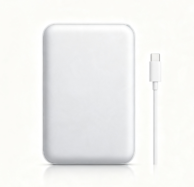 Magnetic Ultra-Thin Portable Wireless Fast Charging Power Bank