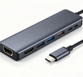 USB-C Multi-Port Docking Station HDMI Card Reader Fast Charging