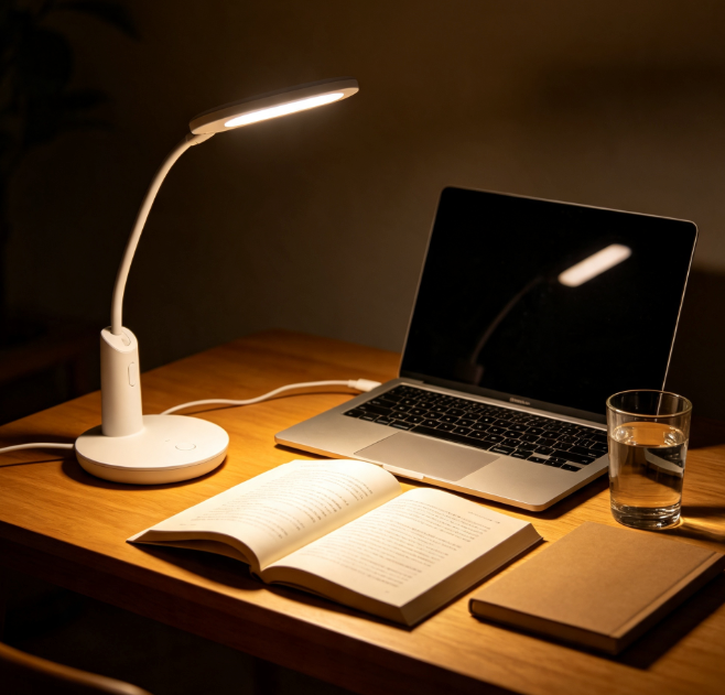 Touch Dimmable USB Powered Eye-Caring Desktop LED Lamp